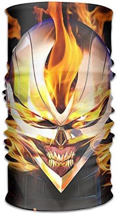SkullMask GHOST Motorcycle Driver Seamless Horror Temperament 3D Print Headband