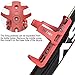 TOPCABIN Adjustable Bike Bicycle MTB Water Bottle Holder Water Bottle Rack Cage Red