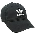adidas Women's Originals Relaxed Fit Cap, One Size, Black/White