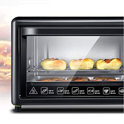 Multifunctionele elektrische oven, broodmachine, pizzaoven, heteluchtfriteuse, barbecue, pizza, praktische… - Afbeelding 7
