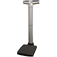 Health-O-Meter Digital Professional Waist High Beam Scale, Silver