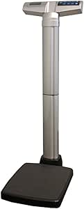 Health-O-Meter Digital Professional Waist High Beam Scale, Silver