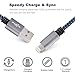 Cordify 3 Pack 6FT Nylon Braided 8Pin Lightning to USB Charging Cable Cord with Aluminum Connector Compatible with iPhone 7/7 Plus,6/6s/6 Plus/6s Plus, 5c/5s/5/SE, iPad Air/Mini, iPod Nano/Touch