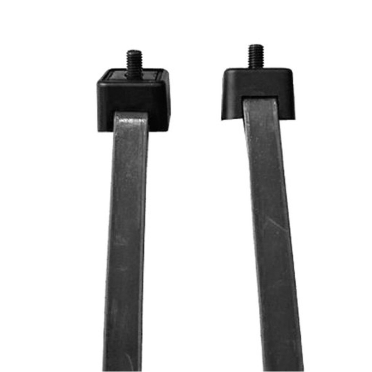 ABUS tensioning straps LH adapter - for attaching frame locks to the bike - black
