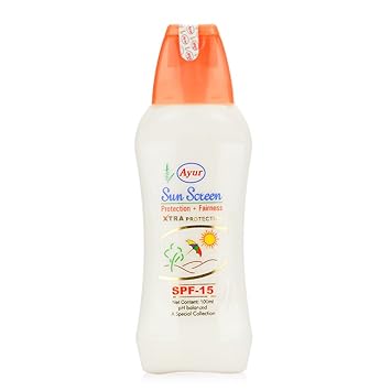 Ayur Sunscreen Lotion SPF 15 100ml