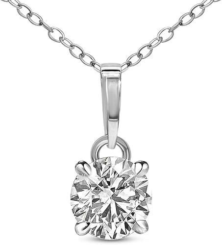 Mothers Day Gifts IGI Certified Lab Grown Diamond Necklace Friendly Diamonds
