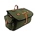 Zimbale Bicycle Waterproof Canvas Saddlebag – 16 Liter Capacity – 13 X 9.1 X 7.9 (inch)thumb 1