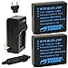 Wasabi Power Battery (2-Pack) and Charger for Panasonic DMW-BLE9, DMW-BLG10 and Panasonic Lumix DMC-GF3, DMC-GF5, DMC-GF6, DMC-GX7, DMC-LX100 primary