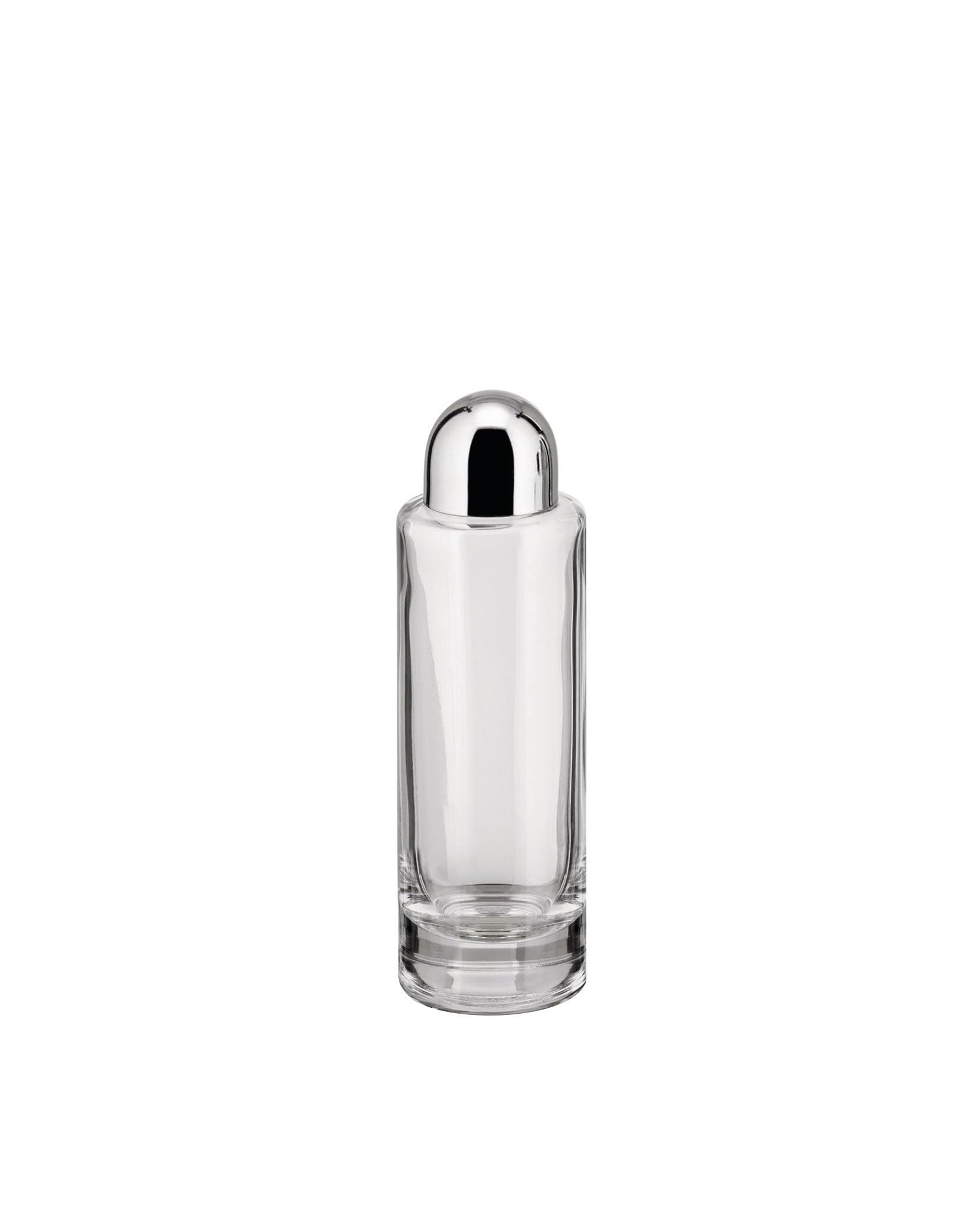 Alessi 5074/AO Oil-Vinegar Cruet in Steel Mirror Polished and Crystal, Stainless, Silver, 5.2 x 5.2 x 17.5 cm