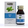 Hemani Mint Oil Mentha arvensis, Aceite de Menta 30ml | Refreshing Essential Oil for Aromatherapy, Skincare & Wellness