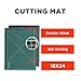 W.A. Portman Rotary Cutter with Self Healing Mat &Quilting Ruler –Professional Quilting & Sewing Set (18x24)