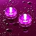 Sokaton Submersible Tea Light Battery Operated Waterproof LED Tealights Underwater Vase Light for Christmas Xmas Holloween Party Wedding Decoration (Pink-12)