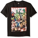 Marvel Boys' Captain America, Spiderman or Avengers T-Shirt, Avengers, Small-7