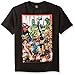 Marvel Boys' Captain America, Spiderman or Avengers T-Shirt, Avengers, Large-12/14