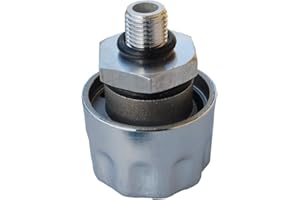 RUIPAI NPT Breather Cap 1/4" - C-Type Air Filter Plug for Hydraulic Oil Tank Covers and Gearbox Exhaust Valves - Ideal for Coolant Tanks, Reservoirs, Hydraulic Oil Tanks, and Gearboxes (1/4″)