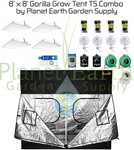 Gorilla Grow Tent (8' x 8') T5 Combo Package #2