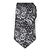 Cufflinks Inc. Vader Paisley Black and White Men's Silk Tie