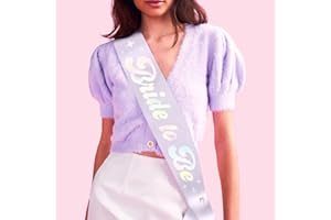 xo, Fetti Bride to Be Iridescent Sash | Bachelorette Party Decorations, Last Disco, Pastel Bridal Shower Gift, Bridesmaid Fav