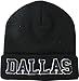 Classic Cuff Beanie Hat - Black Cuffed Football Winter Skully Hat Knit Toque Cap