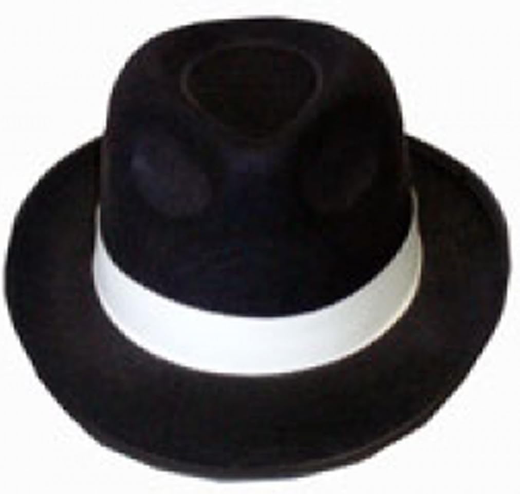 Costume WHITE GANGSTER HAT 
