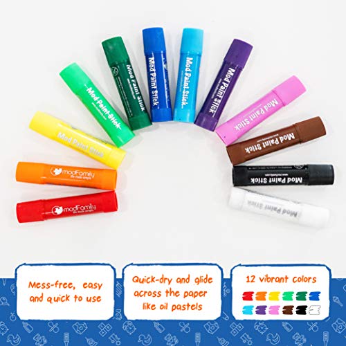 Mod Paint Sticks Washable Solid Tempera Paint Markers NonToxic
