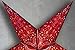 GalaxyArts Paper Star Lantern, 24-Inch Maharani Red, 3D 5-Point Hanging Light Up Lamp for Christmas, Diwali, Weddings, Parties, Birthday, Handmade Foldable Indoor Outdoor Ceiling Decoration