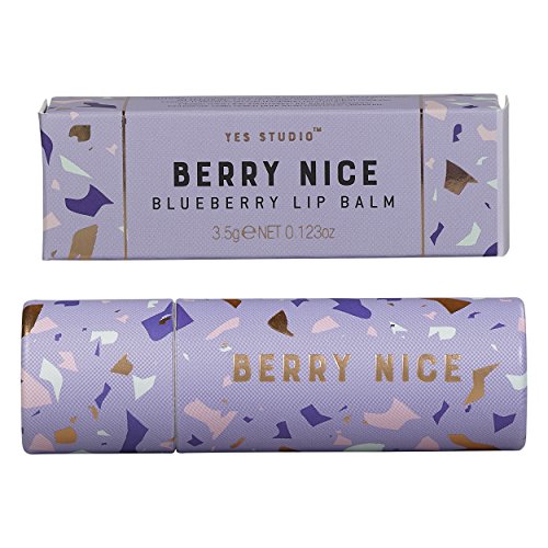 Yes Studio Moisturizing Lip Balm, Blueberry, 3.5 Gram