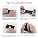 BTGGG iPhone 6 Plus / 6S Plus Screen Protector with TPU Case, 0.2mm Full Screen Anti-Scratch Tempered Glass White + 0.8mm Soft TPU Transparent Case for iPhone 6 Plus / 6S Plus 5.5 inch