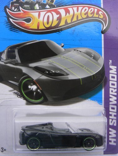 Hot Wheels HW Showroom Scavenger Hunt 2008 Tesla Roadster Black KROGER EXCLUSIVE