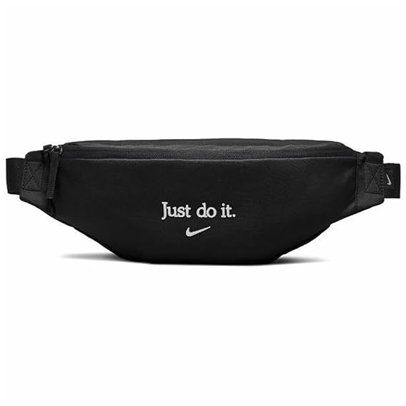 Nike 2018 Gürteltasche, 15 cm, Schwarz (Negro/Blanco)