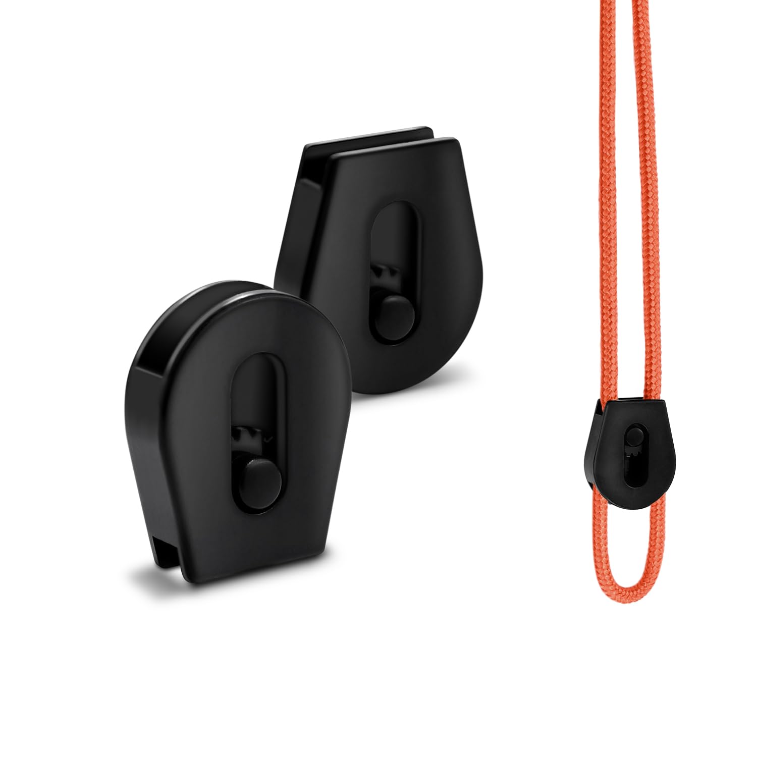 Photo 1 of 12 PCS Plastic Wheeled Cord Locks for Drawstring,Bungee E Collar Strap Lock Replacment Shoelace Wheel Cord Lock Stopper Backpack Sweatpant supboard Strap Adjustments