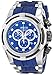 Invicta Men's 14403 Bolt Chronograph Blue Dial Blue Polyurethane Watch