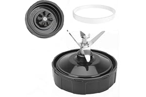 7-Fins Blade for Nutri Ninja Blender Auto-iQ Food Processor O-Ring Inside,7 Fins Extractor Blender Blade for Ninja Food Proce