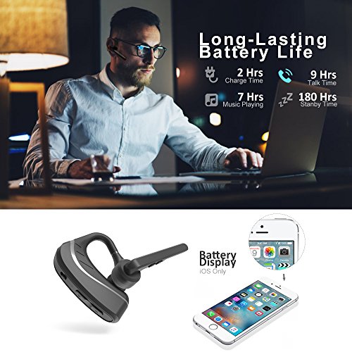 image for ANTIANT Professional Wireless Bluetooth Headset Business Headphones w/
