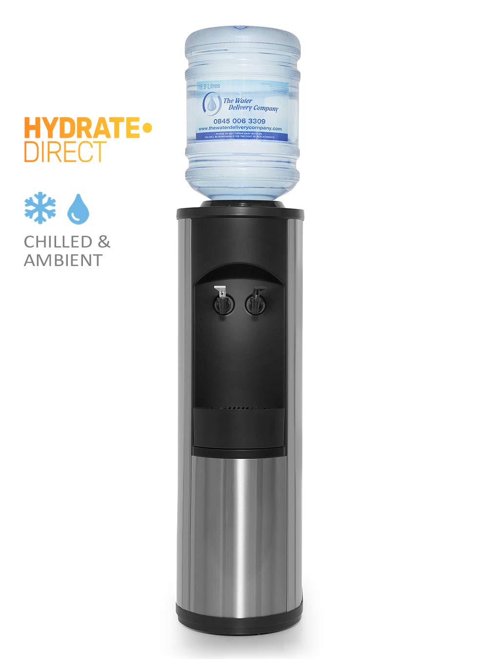 Hydrate Direct Apex Ambient & Cold Water Cooler Dispenser Floor