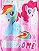 My Little Pony Girls' 2 Piece Pajama Set (Small 6/6X, Pink)