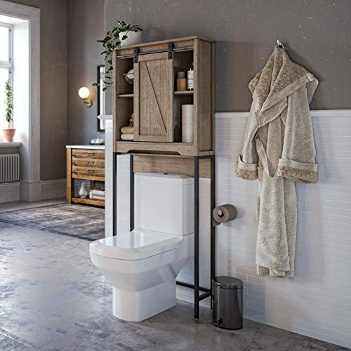 Landia Home Over The Toilet Storage Farmhouse Designed Organization