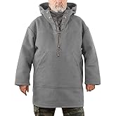 Asmoxo Winter Men's Leisure Jacket, Men's Wool Heavy Coat, Hooded Sweatshirt S-5XL