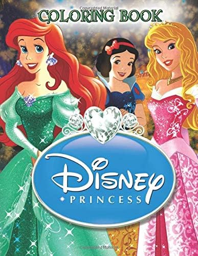 Princess Coloring Book: Princess Jumbo Coloring Book For Kids Ages 9-12 With 50+ High Quality Images