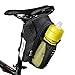 E-More 1.8L Bike Bicycle Saddle Bag Mountain Road MTB Bike Cycling Storage Pack Under Seat Packs Tail Pouch Compact Bike Back Seat Rear Bag Repair Tools Pocket Pack with Pocket for Water Bottle (1.8L)