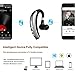 [New] Bluetooth Headset,Ansion Wireless Business Bluetooth 4.1 In Ear Earpiece Earbuds Earphones Headphones with Noise Reduction,Mute Switch,Hands Free with Mic for Office/ Workout/Driver/Trucker