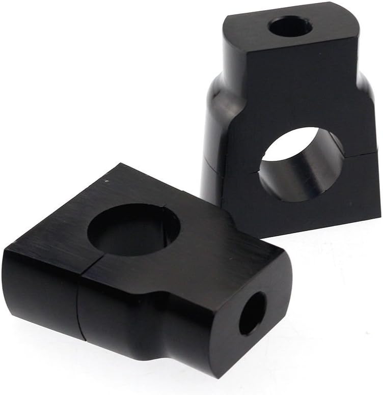 Pair 7/8′′ 22mm Motorcycle Handlebar Mount Riser Universal