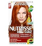 Garnier Nutrisse Ultra Permanent Hair Colour 7.64 Red Copper