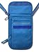 RFID Blocking Neck Stash Passport, Unisex, Blue