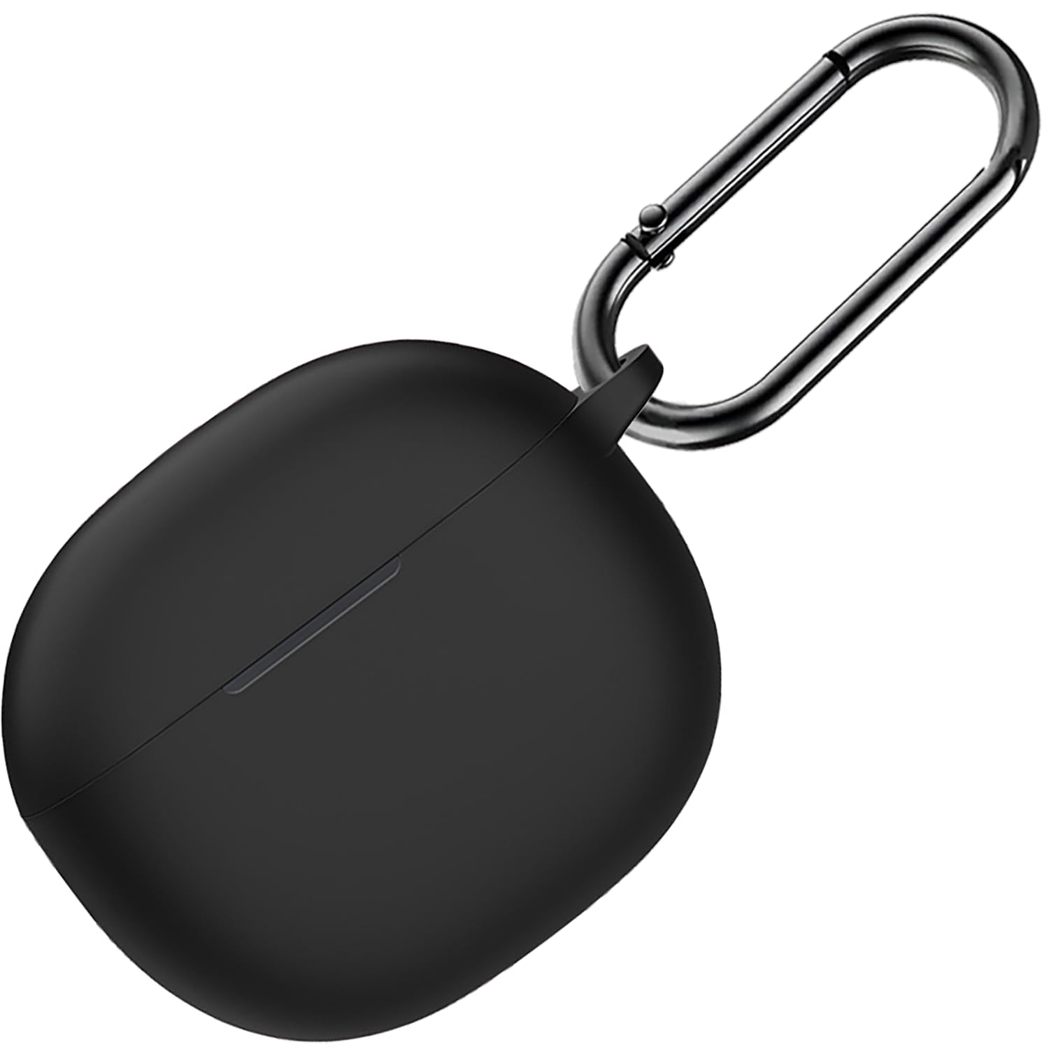 Photo 1 of USTIYA Case for Redmi Buds 4 Active Protection Cover Full-Body Soft Silicone with Keychain Headphone Accessories Funda Carcasa (Black)