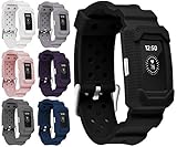 Moretek Charge2 Bands Case Anti Impact Resilient Protection Strap Rugged Band Armor Protectors Ultimate Protection from Drops and Impacts for Fitbit Charge 2 Fitness