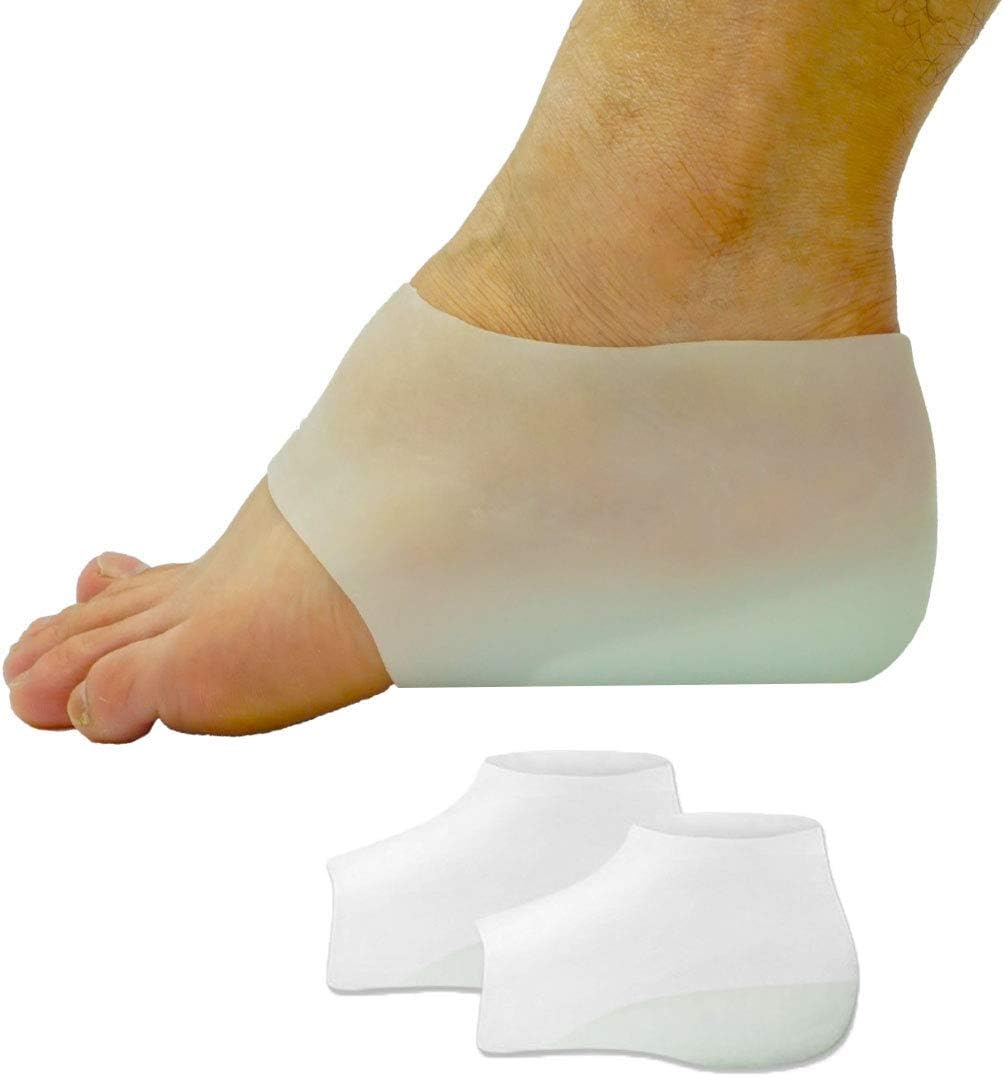Syellowafter Invisiable Increase Height Heel Sleeves, Elevated, Cushioned Heel Inserts and Arch Support Insoles | Lifted, Supportive Comfort