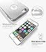 TOZO Case for iPhone 6s Shiny Bling Crystal Sparkle Premium 3 Layer Hybrid PC+TPU Semi Transparent Lightweight/Exact/Soft Case for iPhone 6 (2014) / 6s (2015) 4.7 Pink