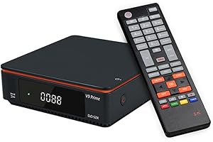 Jalzdieod V9 Prime Satellite Receiver 1080P HD WiFi Full HD H2.65 FTA Support DVB-S/S2/S2X //T2MI HEVC US Plug