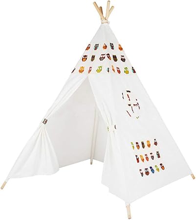 Whccl Tipi Pour Les Enfants Les Enfants Pliables Jouent La Tente Indienne Tente Princesse Portable Pour Interieur Et Exterieur Amazon Fr Cuisine Maison